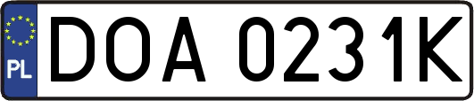 DOA0231K