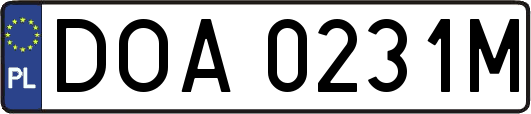 DOA0231M