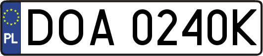 DOA0240K