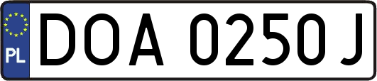 DOA0250J
