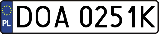 DOA0251K