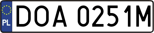 DOA0251M