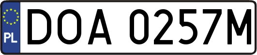 DOA0257M