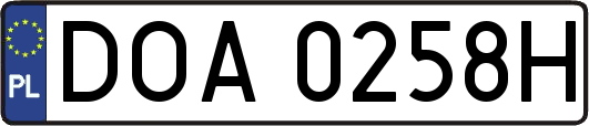DOA0258H