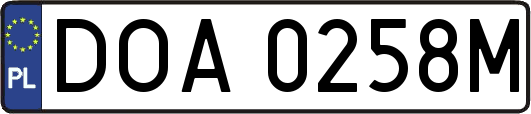 DOA0258M