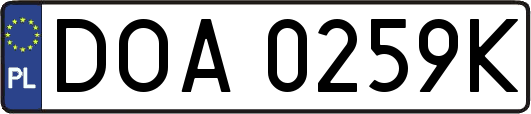 DOA0259K