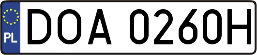 DOA0260H