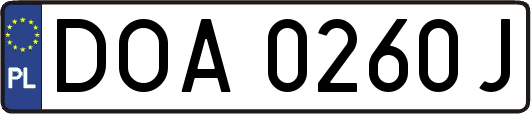 DOA0260J