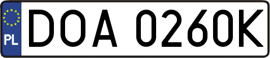 DOA0260K