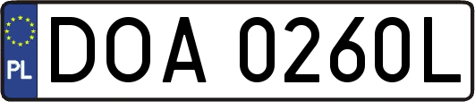 DOA0260L