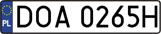 DOA0265H