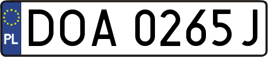 DOA0265J