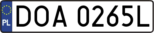 DOA0265L