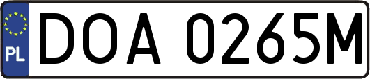 DOA0265M