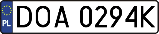 DOA0294K