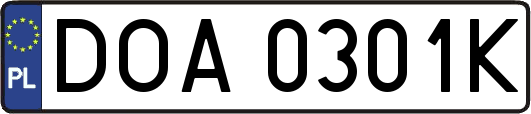 DOA0301K