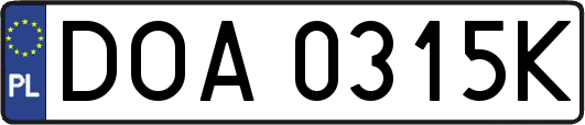 DOA0315K