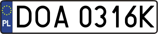 DOA0316K