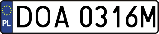 DOA0316M