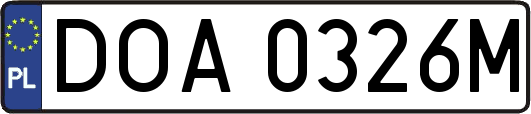 DOA0326M