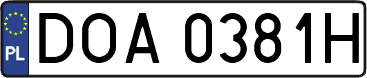 DOA0381H