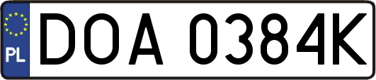 DOA0384K