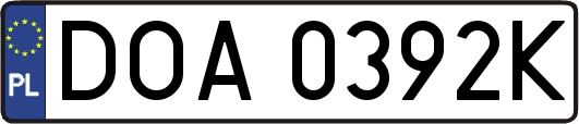DOA0392K