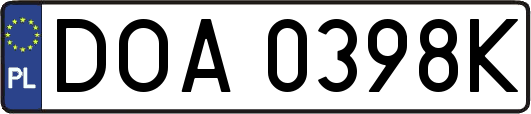 DOA0398K