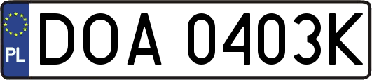 DOA0403K