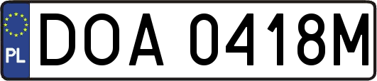DOA0418M