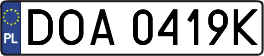 DOA0419K