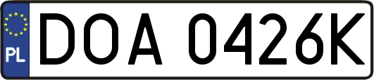 DOA0426K
