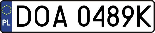 DOA0489K