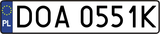 DOA0551K