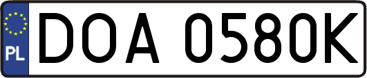 DOA0580K