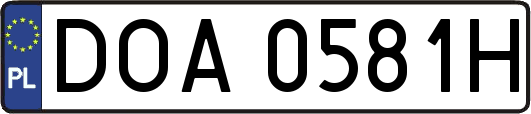 DOA0581H