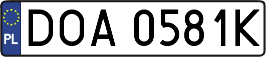 DOA0581K