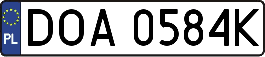 DOA0584K