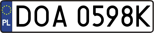 DOA0598K