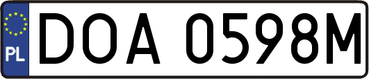 DOA0598M