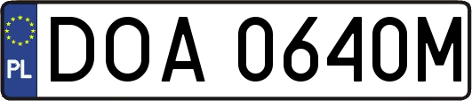 DOA0640M