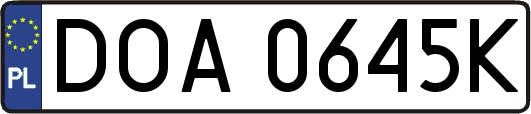 DOA0645K