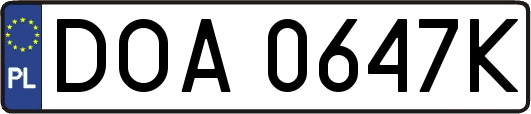 DOA0647K