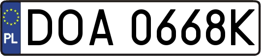 DOA0668K