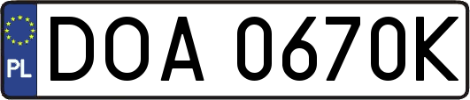 DOA0670K