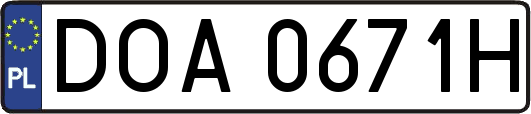 DOA0671H
