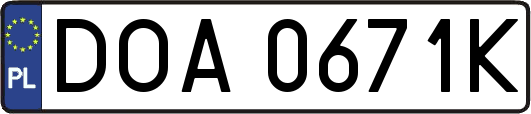 DOA0671K