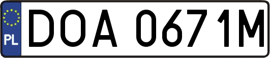 DOA0671M