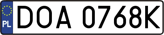 DOA0768K
