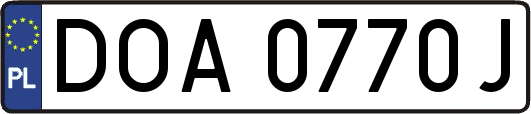 DOA0770J